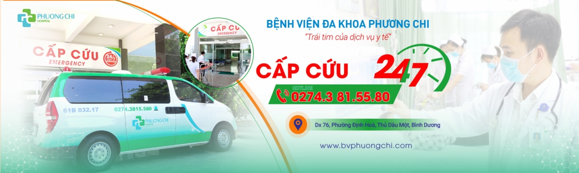 Cấp cứu Bệnh viện Đa khoa Phương Chi