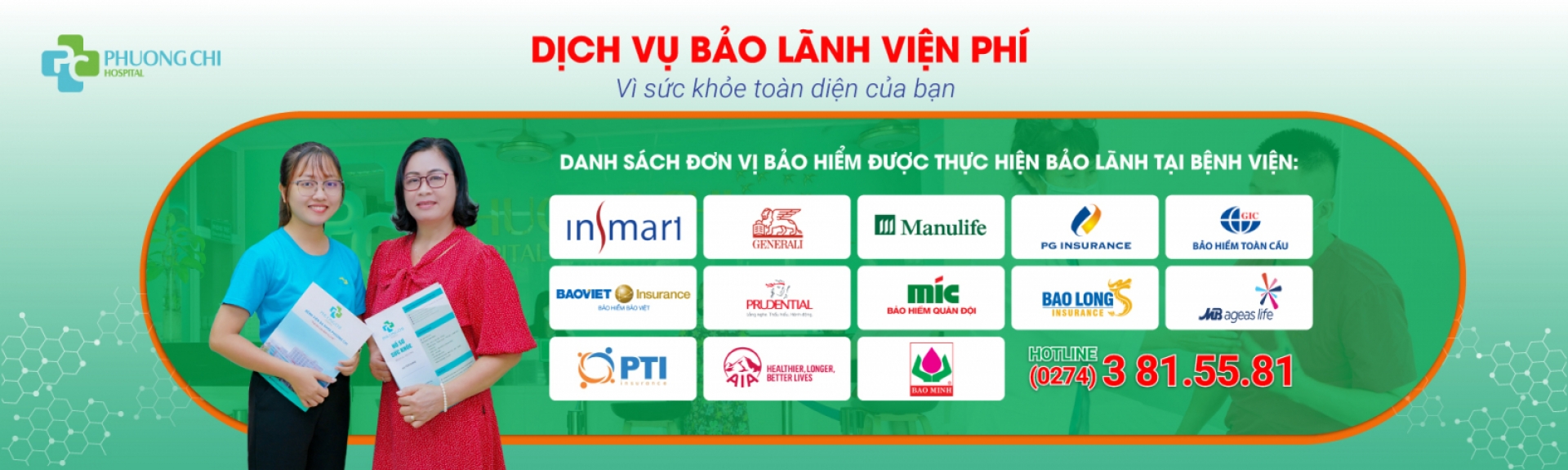 Dịch vụ bảo lãnh viện phí tại Bệnh viện Đa khoa Phương Chi