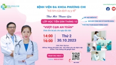 Lớp học tiền sản tháng 10:  Vượt cạn an toàn - chào đón bé yêu cho ngày đặc biệt