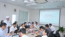 Tiếp đoàn kiểm tra 83 tiêu chí tại Bệnh viện