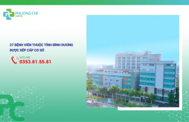 Bệnh viện Đa khoa Phương Chi nằm trong 27  Bệnh viện thuộc tỉnh Bình Dương được xếp cấp cơ sở