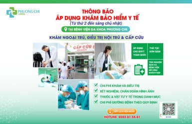Cập Nhật Thời Gian Khám BHYT Tại Bệnh Viện Đa Khoa Phương Chi – Áp Dụng Cả Sáng Chủ Nhật