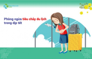 Phòng ngừa tiêu chảy du lịch trong dịp tết