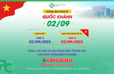 Thông Báo Lịch Nghỉ Lễ Quốc Khánh 02/09