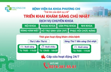Bệnh Viện Đa Khoa Phương Chi Chính Thức Khám Sáng Chủ Nhật – Ưu Đãi Đến 20% Chi Phí